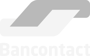 bancontact with white background